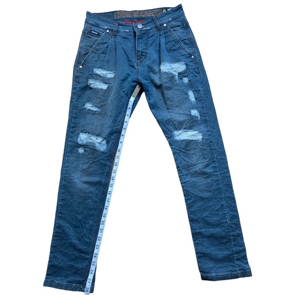 Versace Distress Jeans 32 - Picture 3 of 9